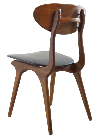 Set of 4 AWA dining chairs Louis van Teeffelen 'Ottersum'