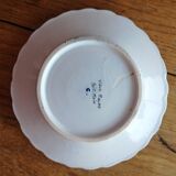 Old Rouen earthenware collection plate