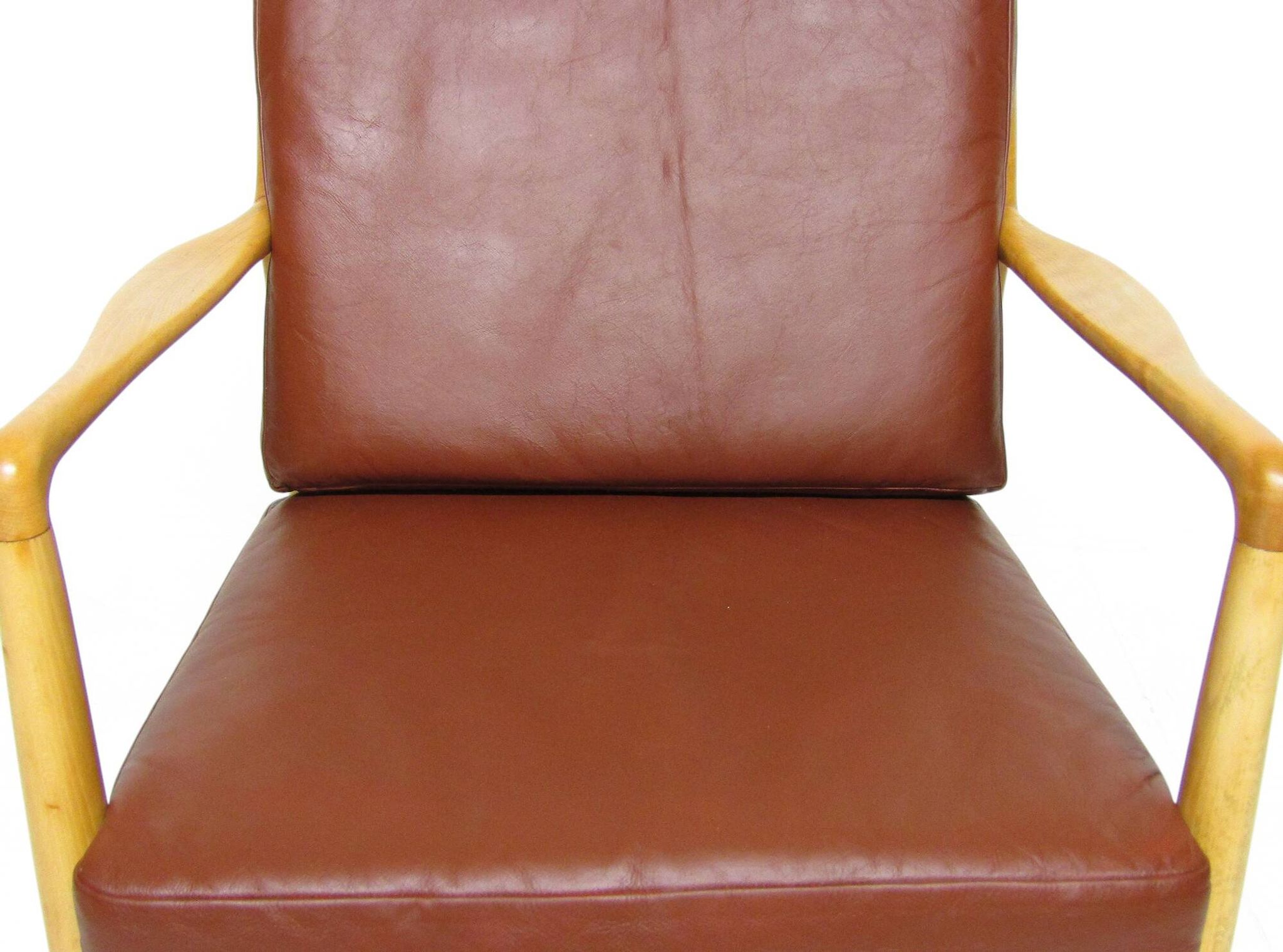 1950s Danish "USA 143" Lounge Chair by Folke Ohlsson for P Jeppesens