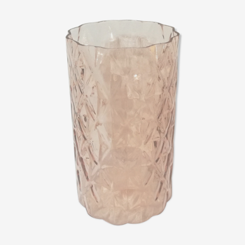 Art Deco vase in roseline glass