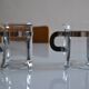 pair of Bodum Chambord bistro style cups 6 oz / 18 ml