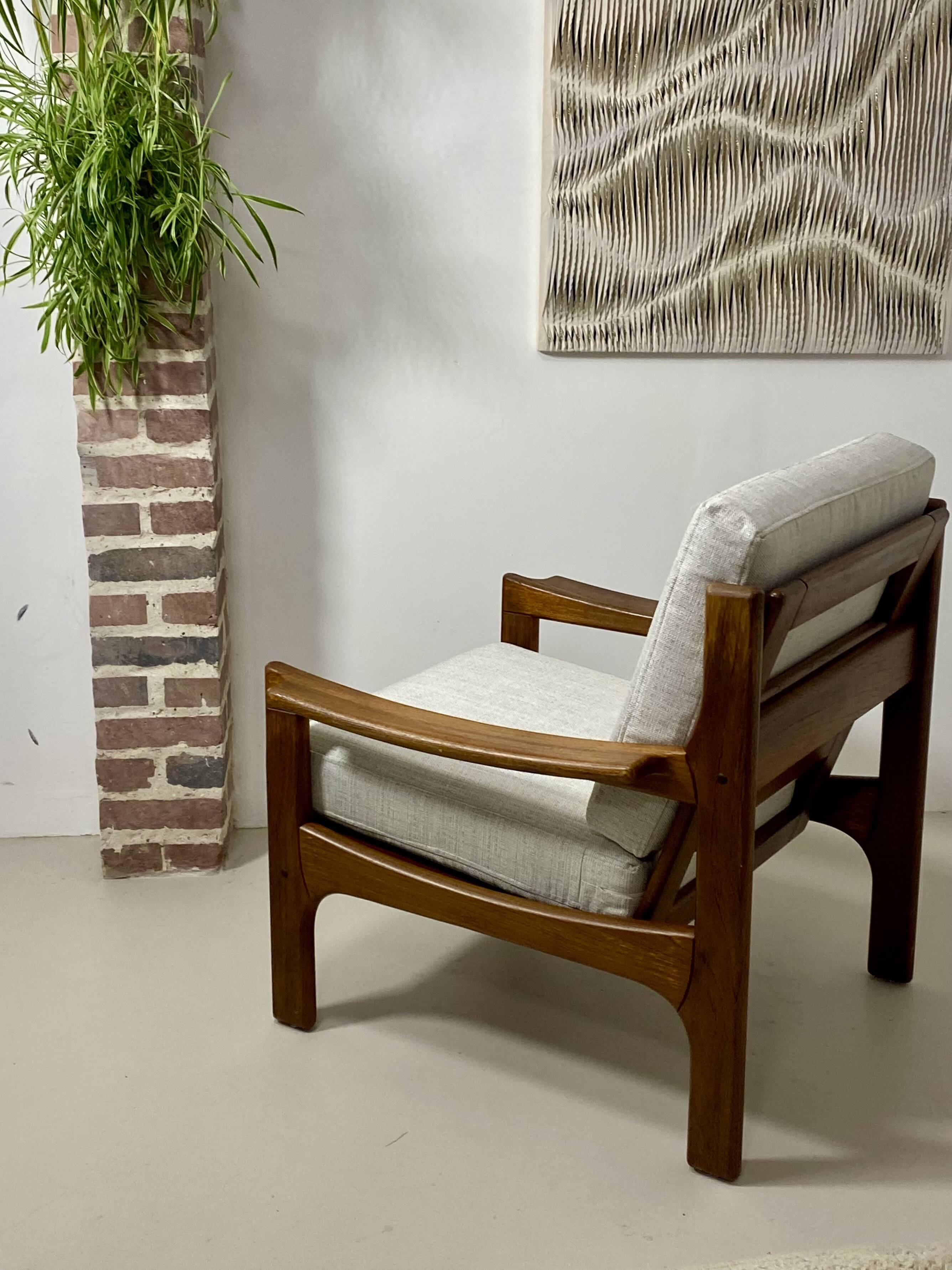 Danish armchair in teak, 1960s