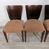 Art Deco Style Dining Chairs by Jindrich Halabala