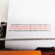 Revised Orange Silver Reed 100 Typewriter and New Ribbon 1977
