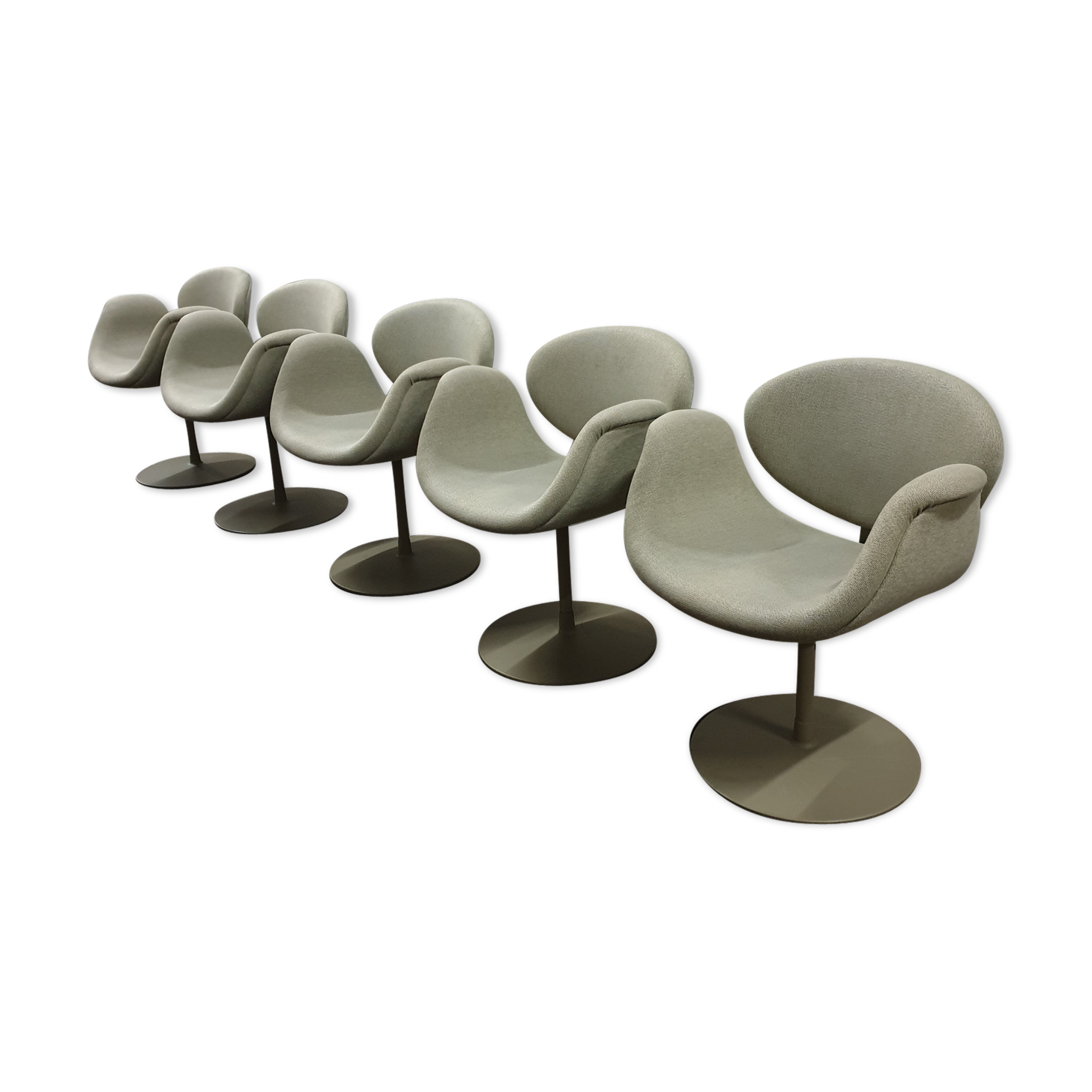 Fauteuils "Little tulipe" par Pierre Paulin pour Artifort