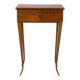 Biedermeier Worktable in Mahogany & Lacquer, Austria, 1820s