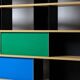 Cassina "Nuage" shelving unit by Charlotte Perriand — numbered edition no. 695