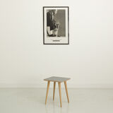 Coffee table format square laminate dark gray (40x40cm)