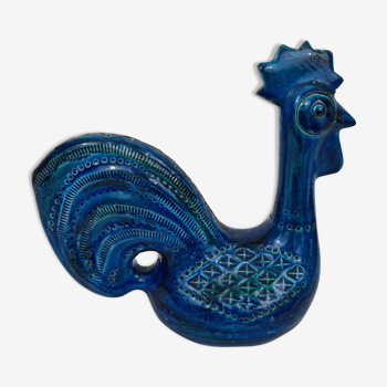 Coq en céramique par aldo Londi pour Bitossi