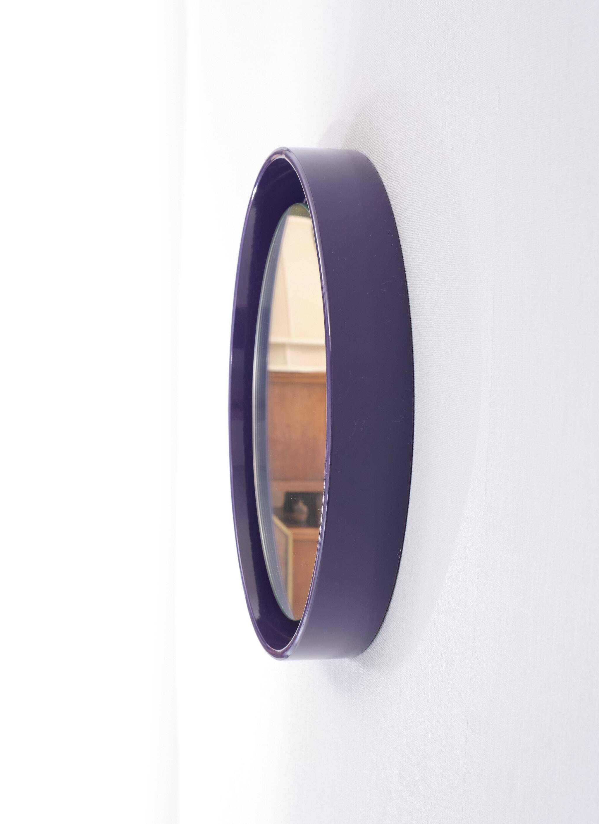 Nebu Round Mirror Space Ace 1960s Holland