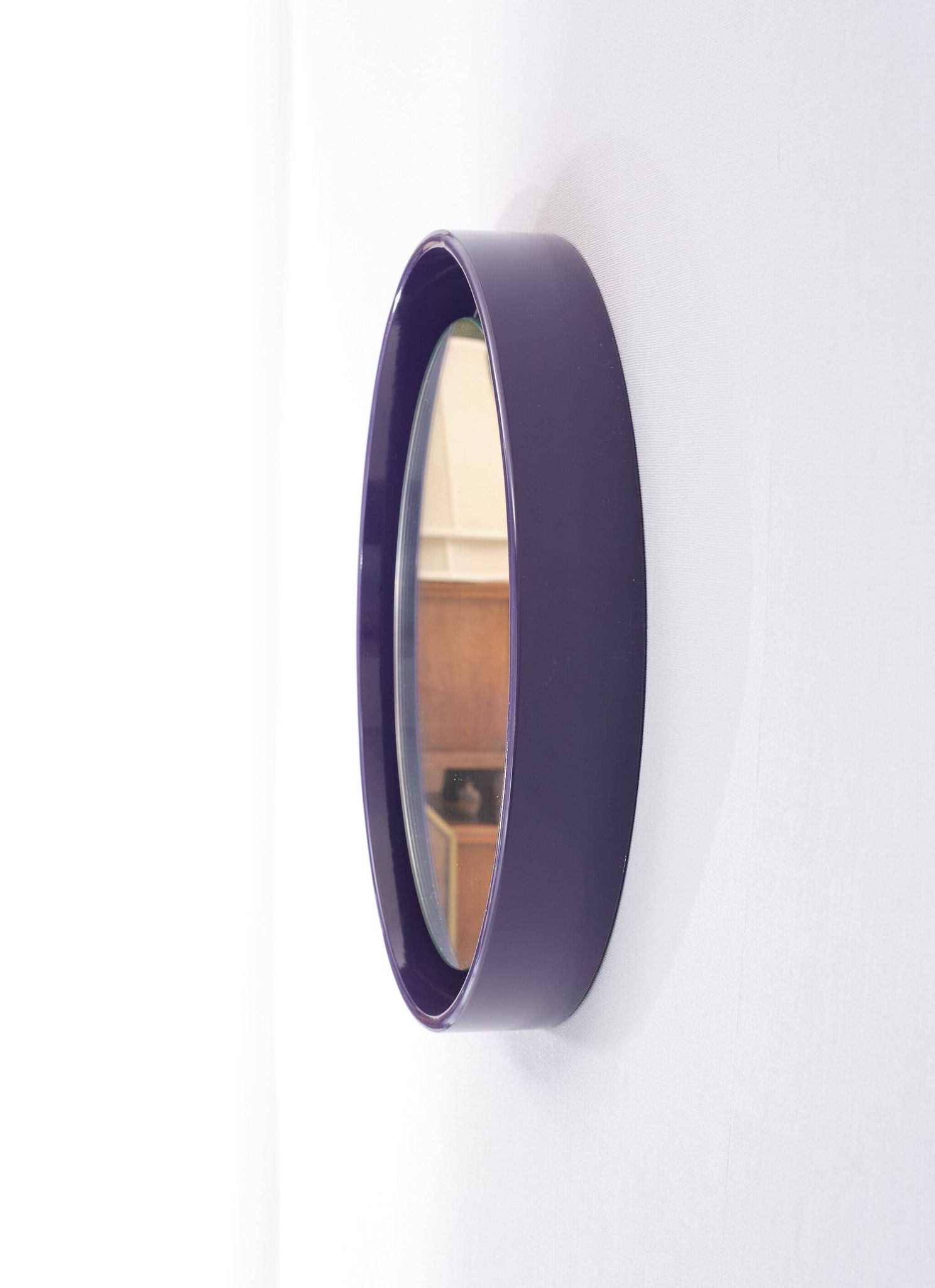 Nebu Round Mirror Space Ace 1960s Holland