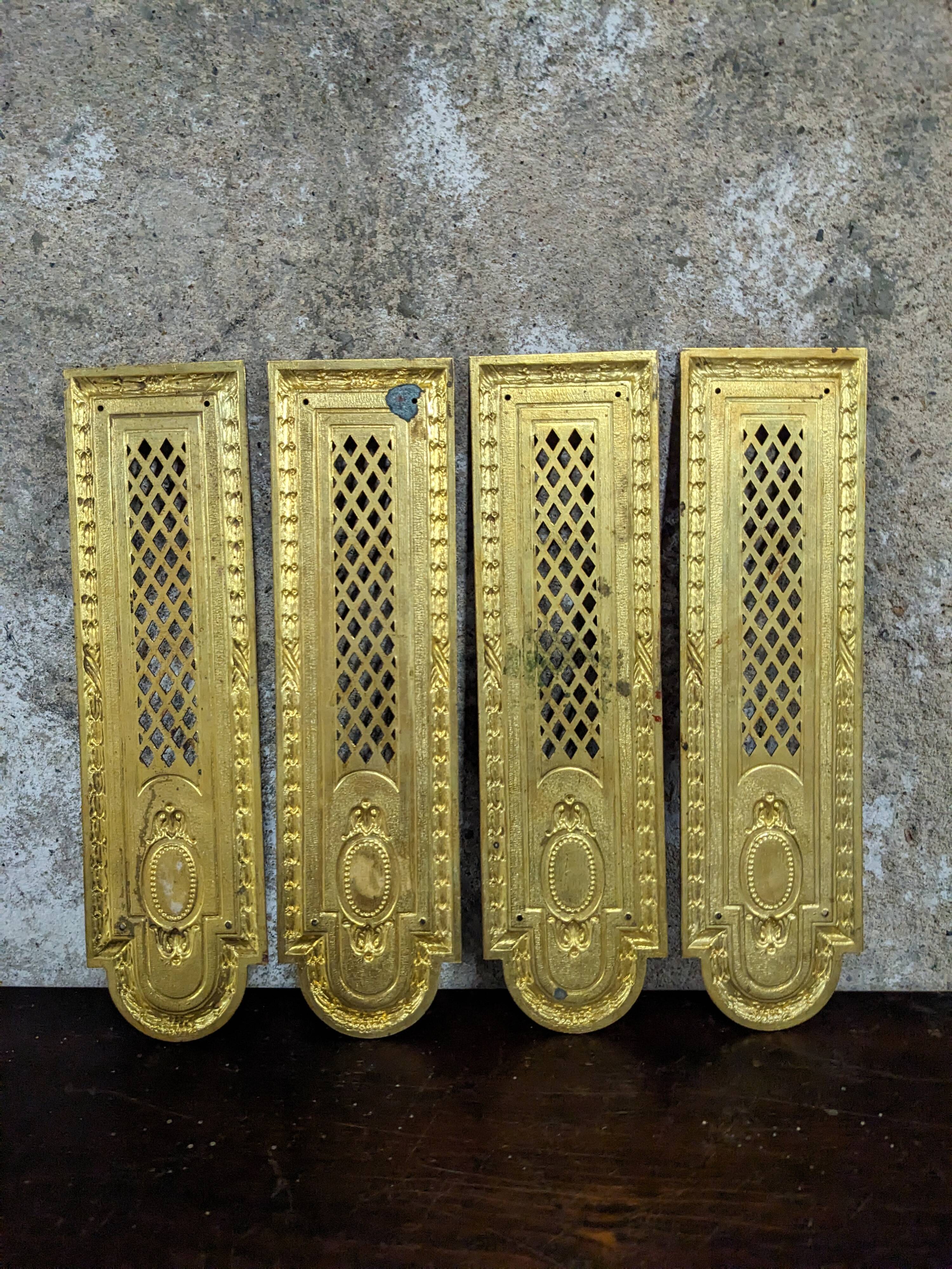 Decorative door plates