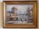 Oil on canvas Paris Montmartre by Billings