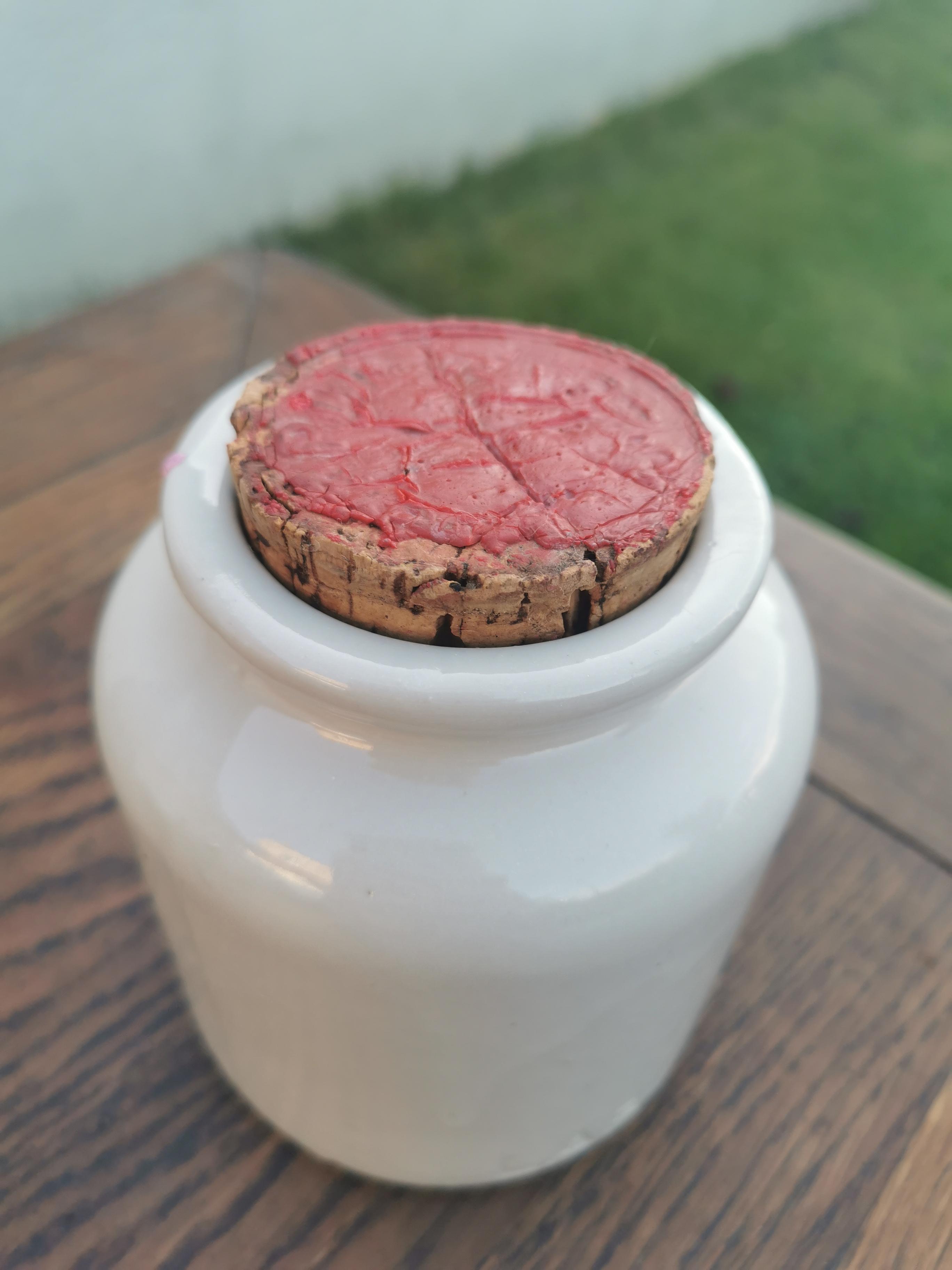 Sandstone mustard pot