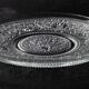 Cibulak Glass Plate: Mid-Century Clear Modern Platter by Pavel Panek/ 1974