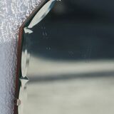 Rectangular beveled mirror - "biscuit"