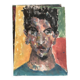 Contemporary painting of a man