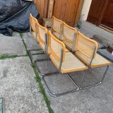 6 chaises Cesca de Marcel Breuer