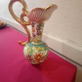 Vase/Pitcher in Belgian ceramic, signed H. Bequet