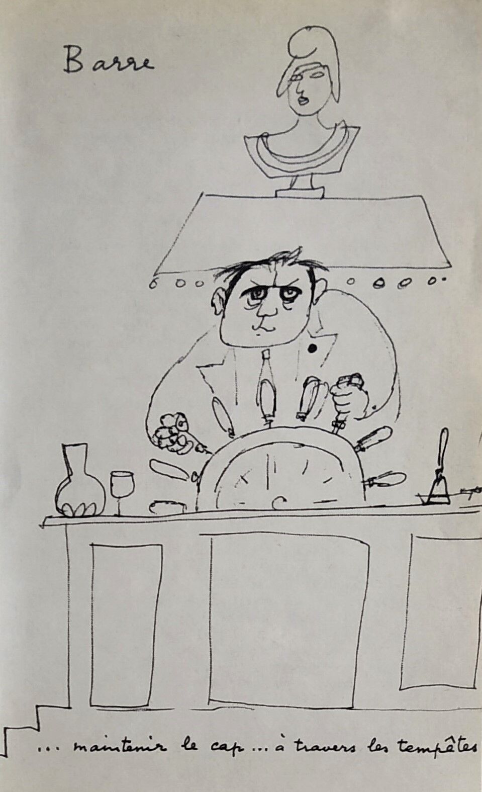 Illustration daninos " bar "