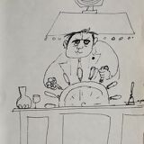 Illustration daninos " bar "