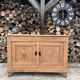 Renovated solid wood sideboard