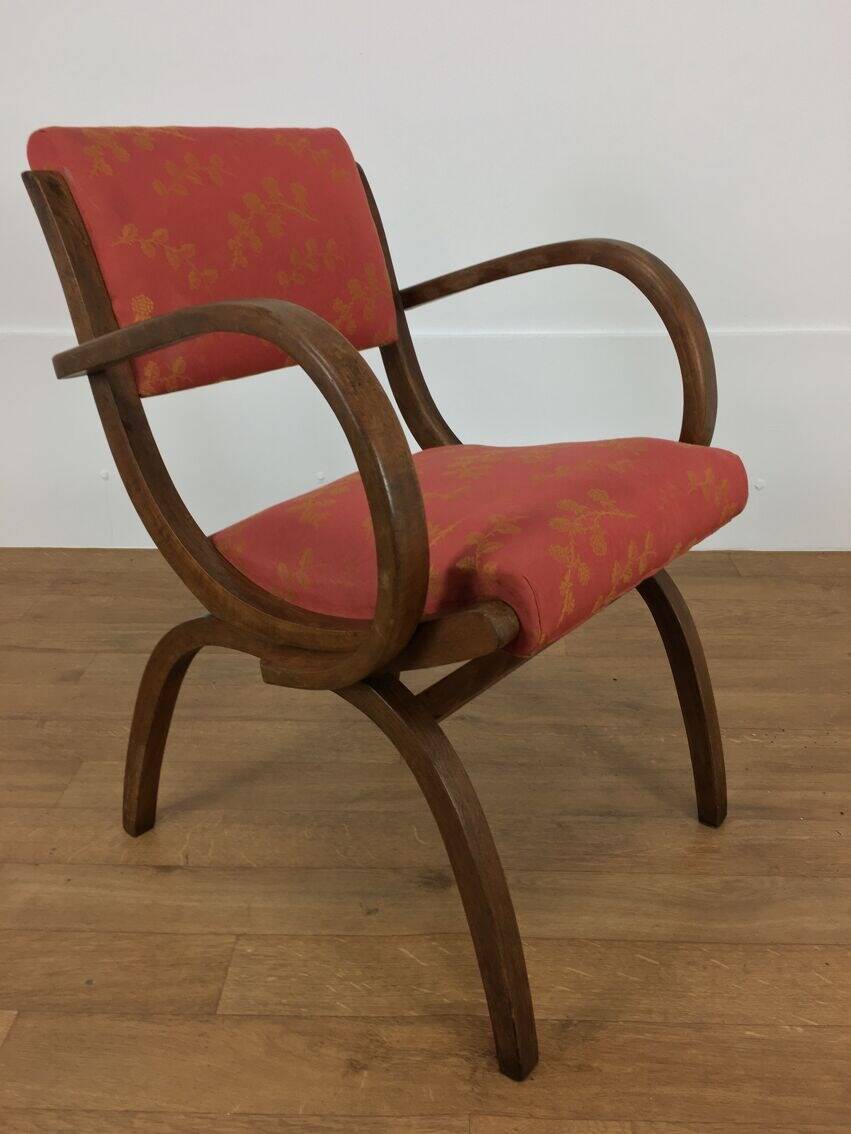 1940s bridge armchair
