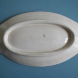 large antique earthenware dish Onnaing Moisson antique French earthenware dish