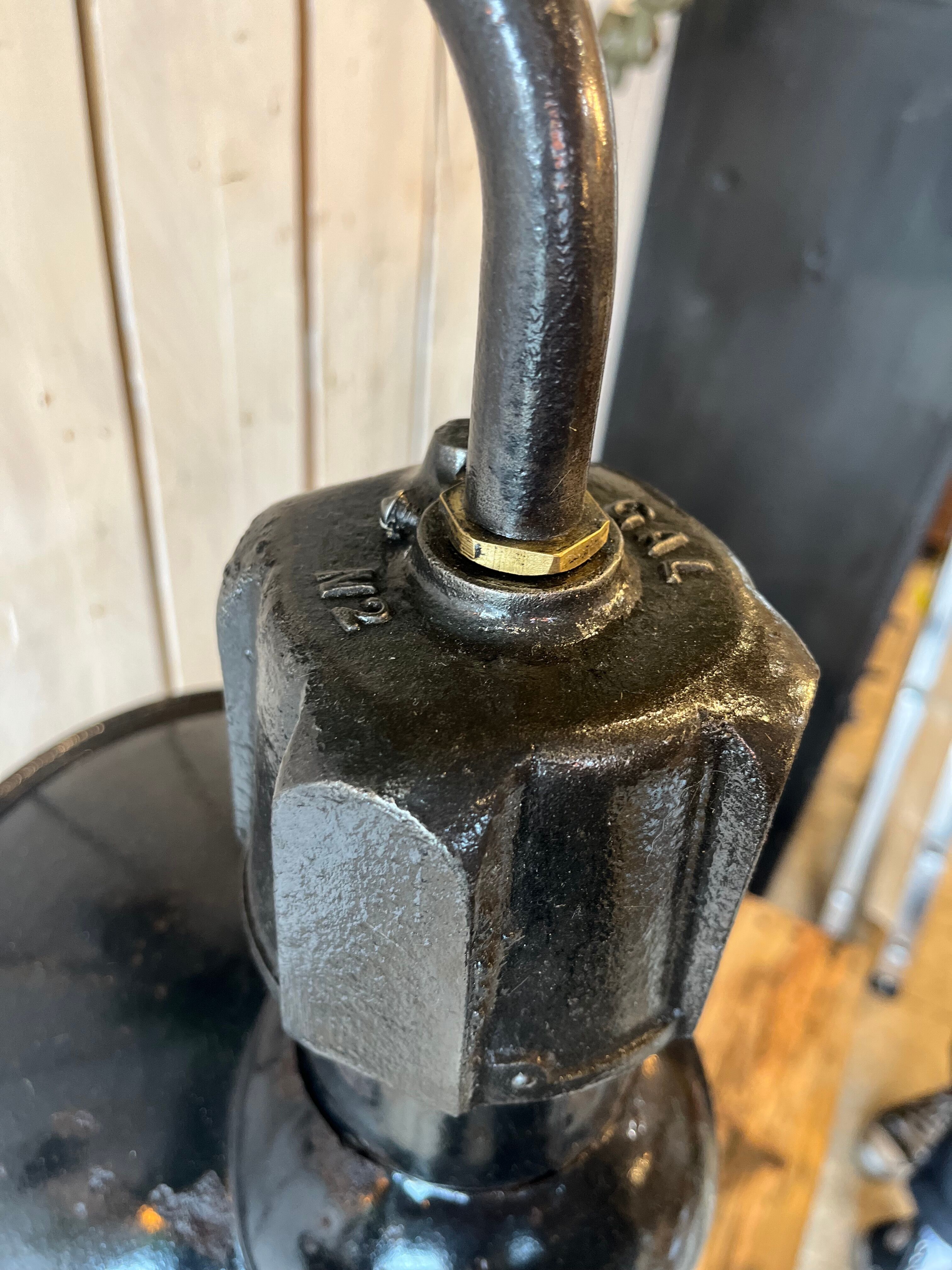 Old pair of gal lamps