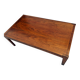 Table basse bois massif et teck