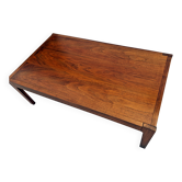 Solid wood and teak coffee table