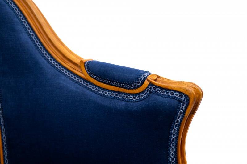 Bergère armchairs, France, circa 1920. After renovation.