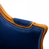 Bergère armchairs, France, circa 1920. After renovation.