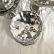 Jean Couzon matte stainless steel footed cups in box