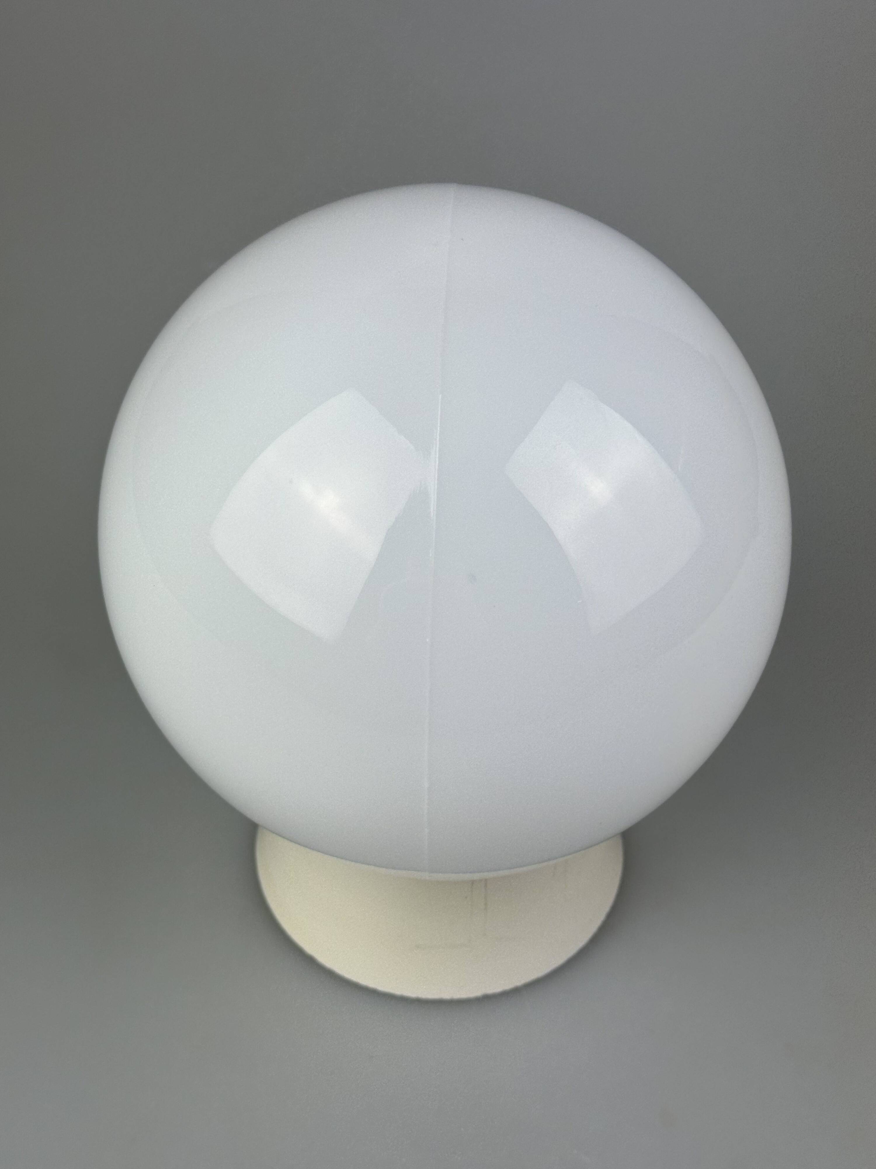 50s 60s lamp light wall lamp cellar lamp plastic & glass Bauhaus