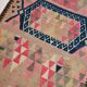 3x12 Kilim Soft Multicolor Vintage Kilim Runner, Ethnic Long Rug, 90x350Cm