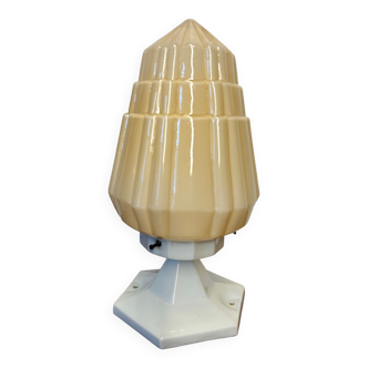 Opaline Art Deco lamp