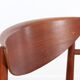 Pair of Scandinavian armchairs in 317 model in teak
