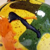 Speckled ceramic vase