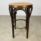 Cane and bentwood bistro stool
