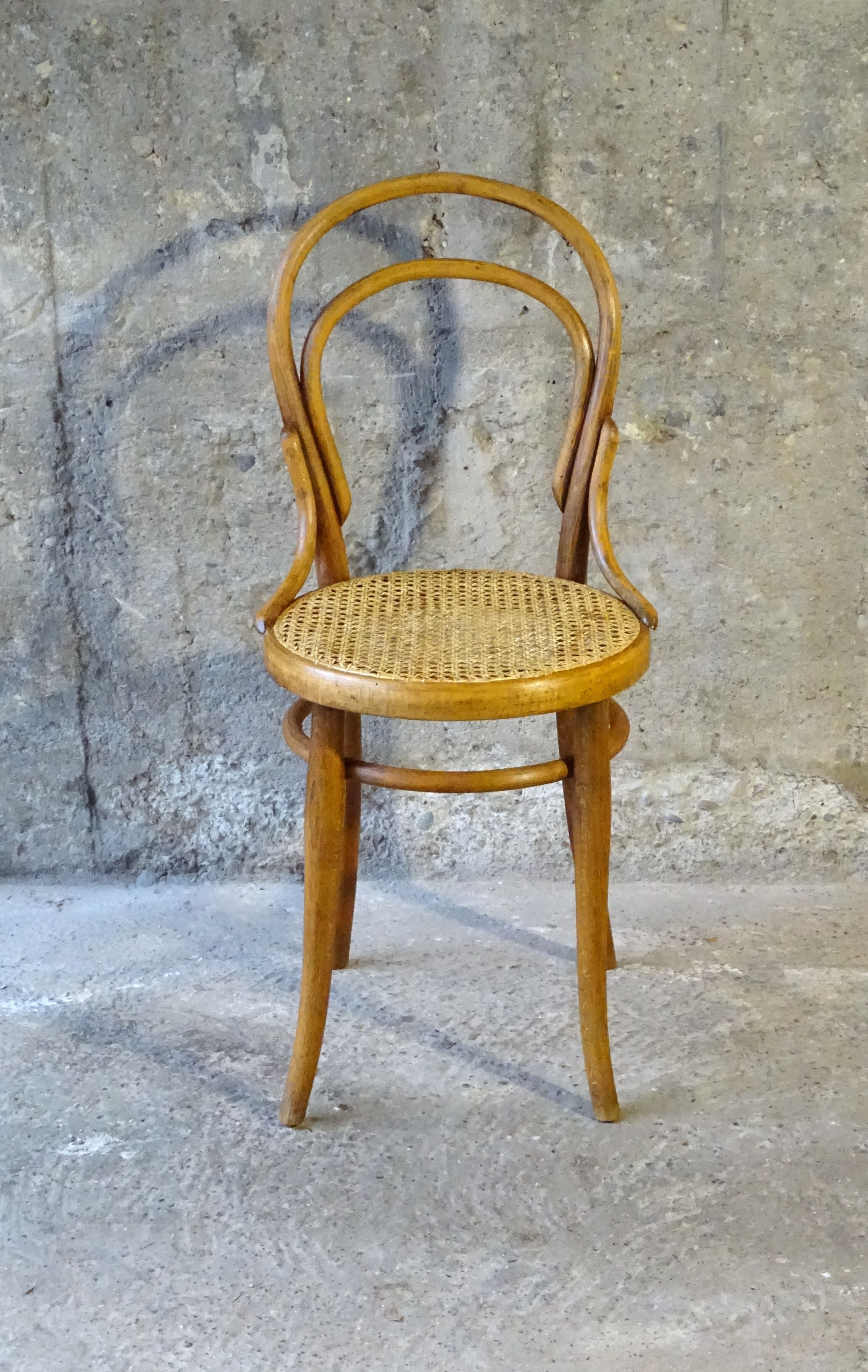 Thonet Canned bistro chair N°14 1/2 circa 1900