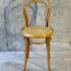 Chaise bistrot Thonet cannée N°14 1/2 vers 1900