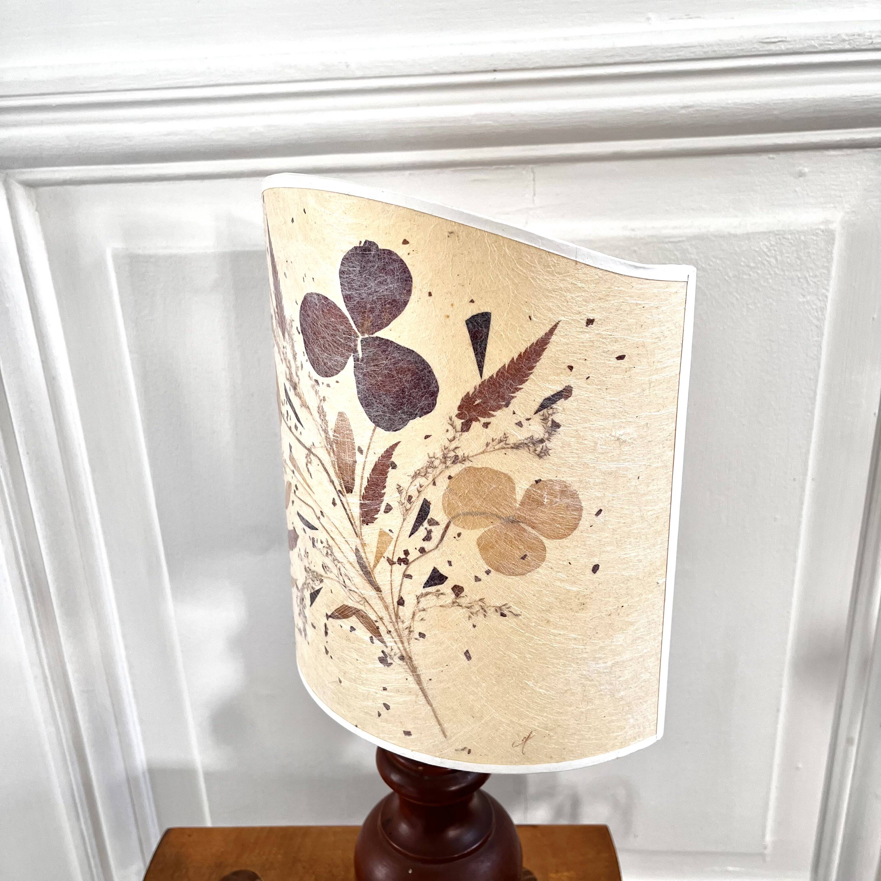 Lampe herbier années 70