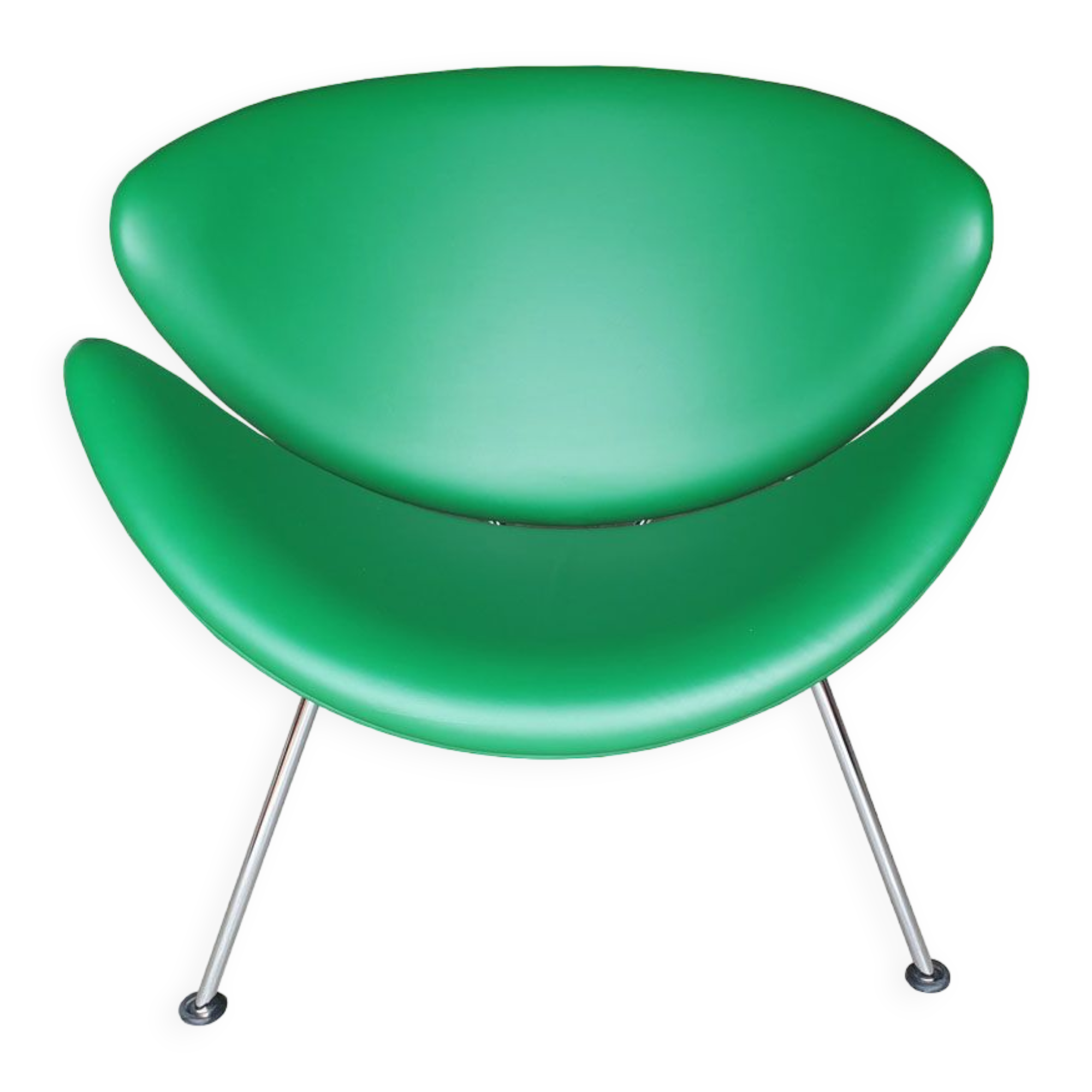 Armchair F437 Orange Slice by Pierre Paulin edition Artifort