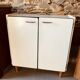 Buffet de cuisine blanc bois et formica