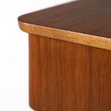 Scandinavian mahogany bedside table