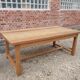 Table de ferme en chêne 2m
