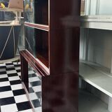 Glazed Mahogany Sectional Barristers Bookcase  / Display Cabinet