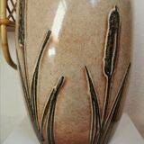 Vase West Germany Joncs
