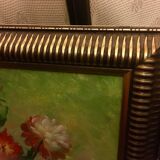 Peinture fleurs 100 x 72